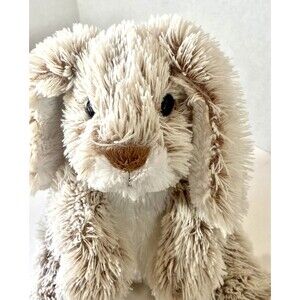 Melissa & Doug Burrow Bunny #7674 Plush Rabbit Stuffed Animal 9" Sitting Easter